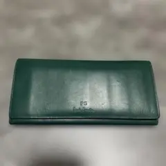 Paul Smith 緑色 長財布