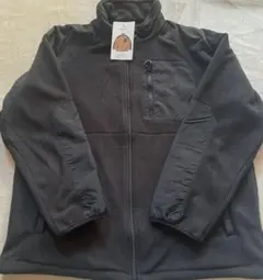 ワークマン　ブラックフリースジャケット　L
