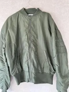 BROWNY STANDARD MA-1 ジャケット メンズ カーキ