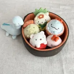 [匿名発送]すみっコぐらし 寿司桶 てのりぬいぐるみ レア 希少 おすしの会