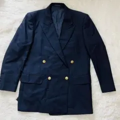良品　Burberrys ネイビー ダブルブレスト　金ボタン　S〜Mサイズ
