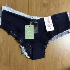 オーガニックコットンショーツ　レディース　レース下着　H&M 新品　3枚セット