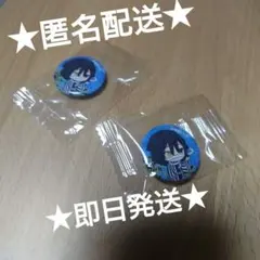 鬼滅の刃 缶バッジ　伊黒小芭内　びっくらポン