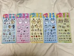 ちいかわ 5サイズステッカー ５点 セット ぷっくりシール まとめ売り