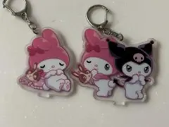 マイメロディ クロミ アクリルキーホルダー　サンリオ　宇佐美　ガソスタ