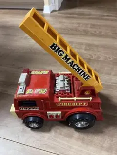 고장·부품용 品 ヨネザワ BIG MACHINE 消防車 BM-6361 레트로