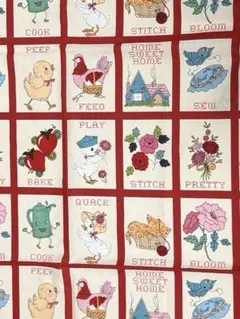 USAコットン 子ども柄 動物柄 パネル柄