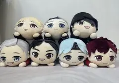 BTS TinyTAN 寝そべり ぬいぐるみ 7体セット メガジャンボ