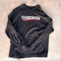 vetements ヴェトモン　ロンT VETEMENTS (ヴェトモン) SS26 ロンT BIKER CROSS SLEEVES LONGSLEEVE
