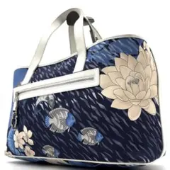 激レア・美品 サルヴァトーレフェラガモ ハンドバッグ ガンチーニ フィッシュ柄