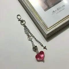 ビーズキーホルダー韓国 ビーズキーホルダー チャーム キーホルダー ストラップ
