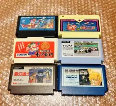 【ファミコンソフト6本セット・Nintendo Famicom】go