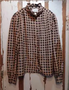 ☆US古着シアーズ/オールドブラウス/ヴィンテージブラウス/12