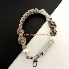 パラコードハンドストラップ　スマホストラップ