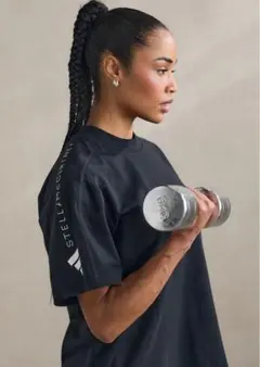 ADIDAS BY STELLA MCCARTNEY ロゴ 半袖Tシャツ