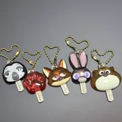 ズートピア　アイスキャンディチャーム　セミコンプセット