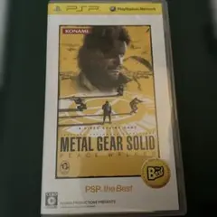 PSP METAL GEAR SOLID PEACE WALKER