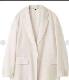 FRAY.ID セミシアージャケット　アイボリー