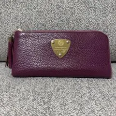 ⭐︎美品⭐︎ ATAO アタオ 長財布 リモ パールワイン 内側スエード L字
