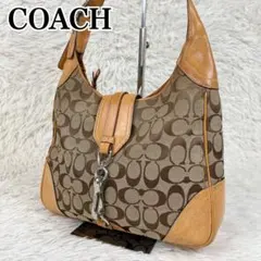 COACH コーチ ホーボー ワンショルダーバッグ シグネチャー ジャッキー