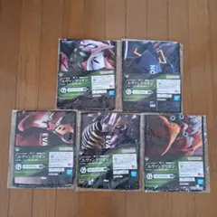 エヴァンゲリオン一番くじロングタオル5枚