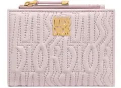 Dior 二つ折り財布 ピンク | 100% Brand Newのサムネイル