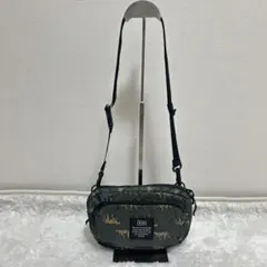 KiU キウ ショルダーバッグ レオパード ヒョウ柄 カーキ ミニバッグ ポーチ