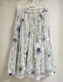 MERCURYDUO 花柄 刺繍 フレアスカートのサムネイル