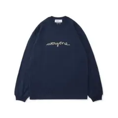 everyone j.30000 logo tee NAVY M
