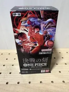 ONE PIECEカードゲーム 決戦の刻 新品BOX テープカット - メルカリ