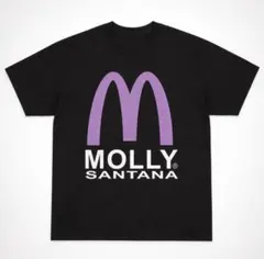 【MOLLY SANTANA】 Tシャツ ブラック　Mサイズ　swag
