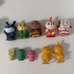 アンパンマン 指人形5体、フィギィア5体セット