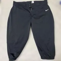 NIKE ナイキ ソフトボールパンツ クロップドパンツ ブラック XL