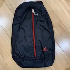 adidas ボディバッグ 黒/赤　エディオンおまけ