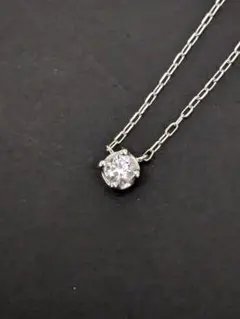 K10　レディースネックレス ホワイトゴ―ルド