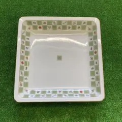 ノリタケ　角大皿　祭りばやし