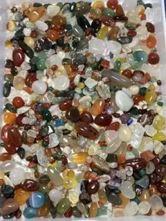 ラブラドライト　アゲート　ラピスラズリ　ローズクォーツ　500g RAB