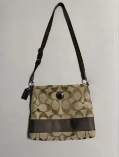 COACH シグネチャー ショルダーバッグ swag y2k