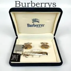 2025年最新】burberry バーバリー タイピン＆カフスセットの人気