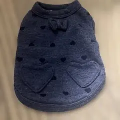 ハート模様 犬服　XSサイズ