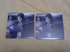 刀ミュ 2.5茶屋 花影ゆれる砥水 コースター へし切長谷部 2点セット