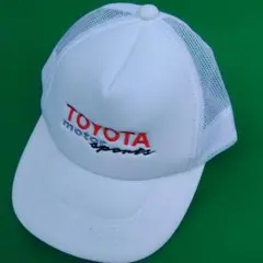 TOYOTA motorsports ホワイトキャップのサムネイル