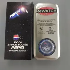 激レア】PEPSI ビッグバッジ型時計 ポストモダン - メルカリ
