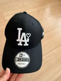 BASICKS New Era 9FORTY LA ハート キャップ ブラック BASICKS New Era 9FORTY LA ハート キャップ ブラック - メルカリ