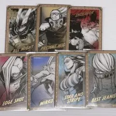 僕のヒーローアカデミア 原画展 クリアカード