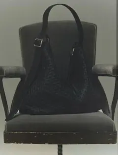 Llife COW LEATHER MESH BAG