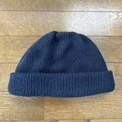 COMESANDGOES スタンダードニットキャップ ネイビー