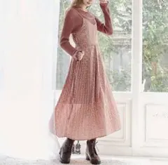 OLIVE des OLIVE 花柄 キャミソール ワンピース