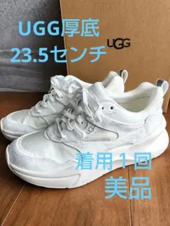 美品UGG 厚底スニーカー ホワイト LA HILLS 美品UGG 厚底スニーカー ホワイト LA HILLS - メルカリ