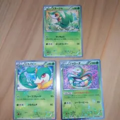 ポケモンカード ツタージャ ジャノビー ジャローダ シャイニー